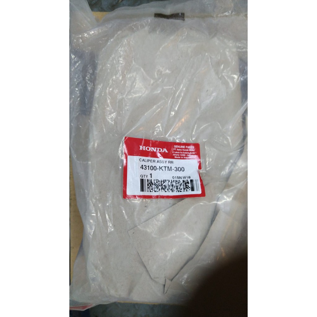 HONDA AHM CALIPER RR ASSY SUPRA X 125 DISK BRAKE 43100KTM300