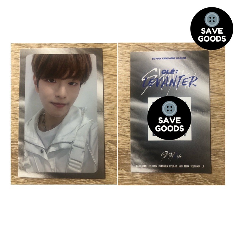 PC Seungmin Stray Kids Levanter Silver Border