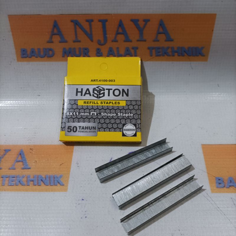 

HASSTON Refill Staples 8 x 11 mm ( 1000 PCs )