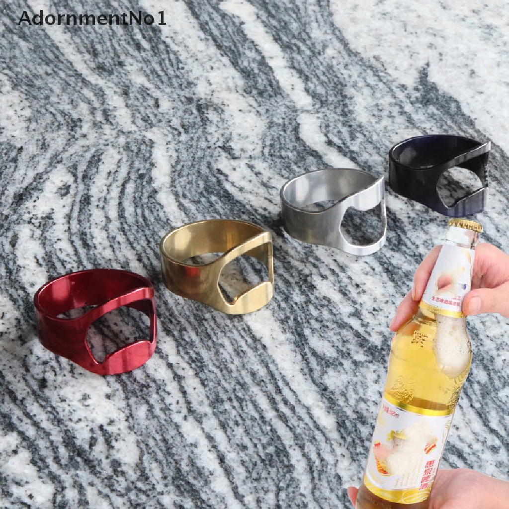 (AdornmentNo1) Cincin Pembuka Botol Bir Bahan Stainless Steel Ukuran 22mm