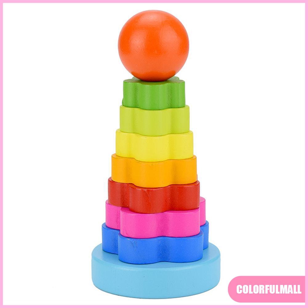 baby wooden stacking rings