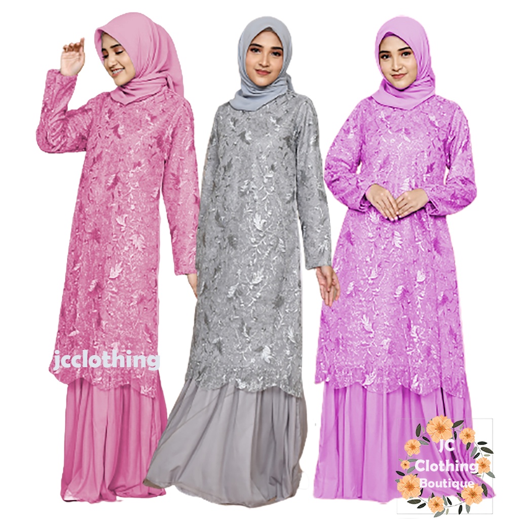 Gamis remaja kekinian 2022 Dress Pesta Tulle / Gamis kekinian Lebaran Tulle mewah JCCollections