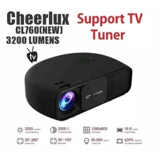 Proyektor Cheerlux CL760 TV Tuner 3200 Lumens