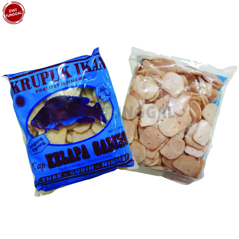 

Krupuk Ikan 250 gram Tanpa Dijemur Gurih dan Renyah