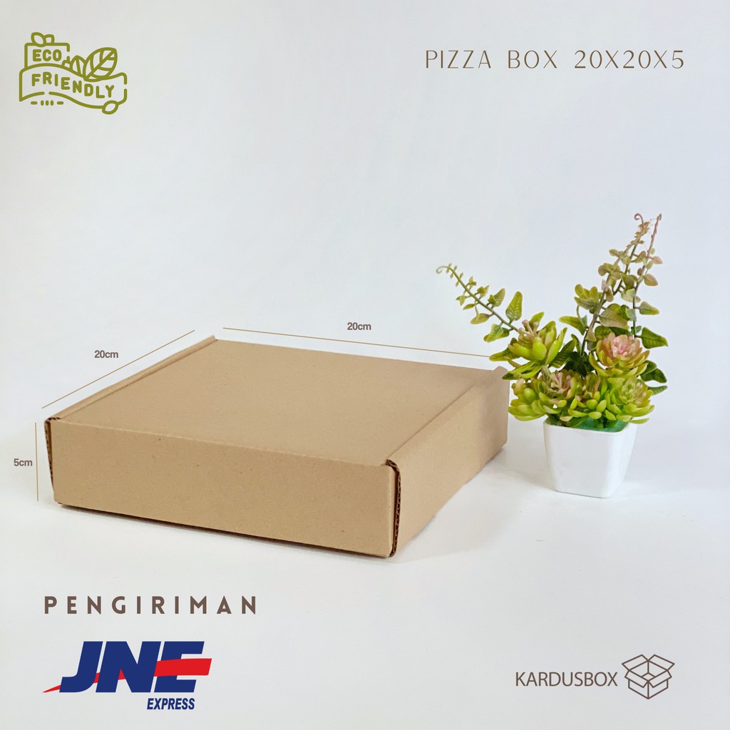 

10pcs Kardus Box Pizza [20x20x5cm]
