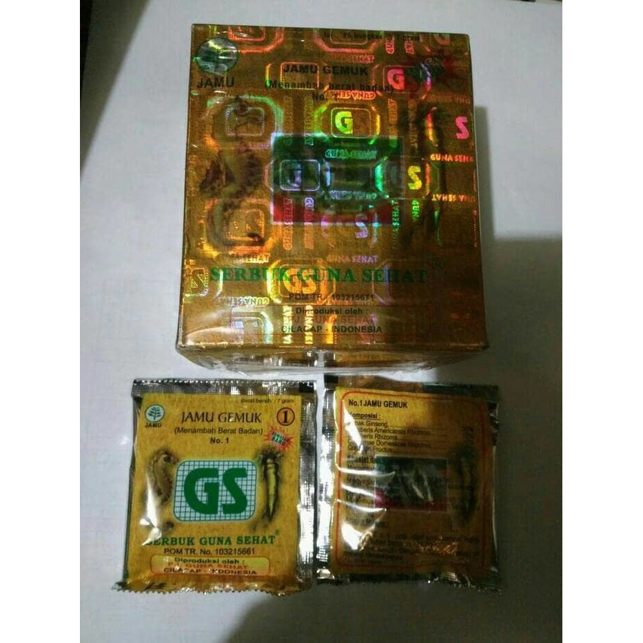 Jamu Gemuk Sehat Gs no 1