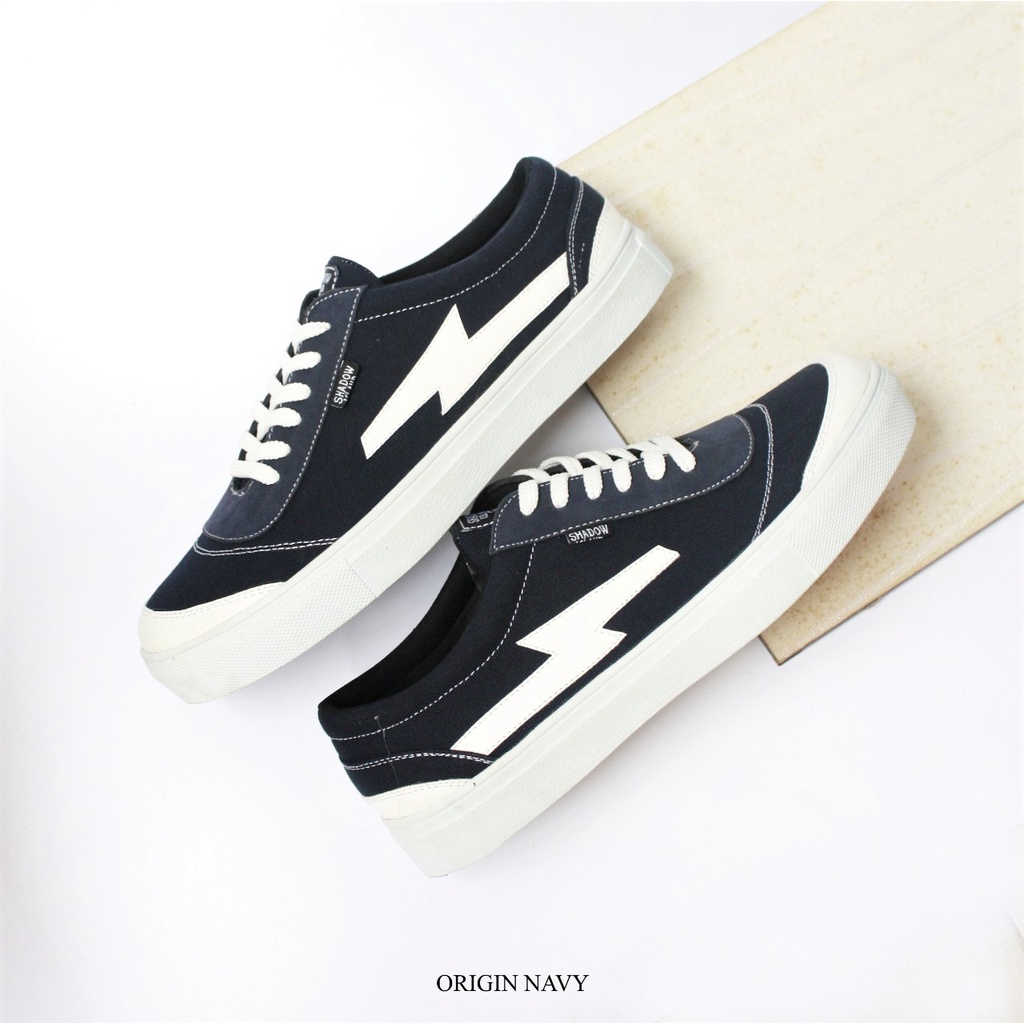 ORIGIN NAVY - Sneakers Kasual Pria Sepatu Skate Kets Unisex - Sniker