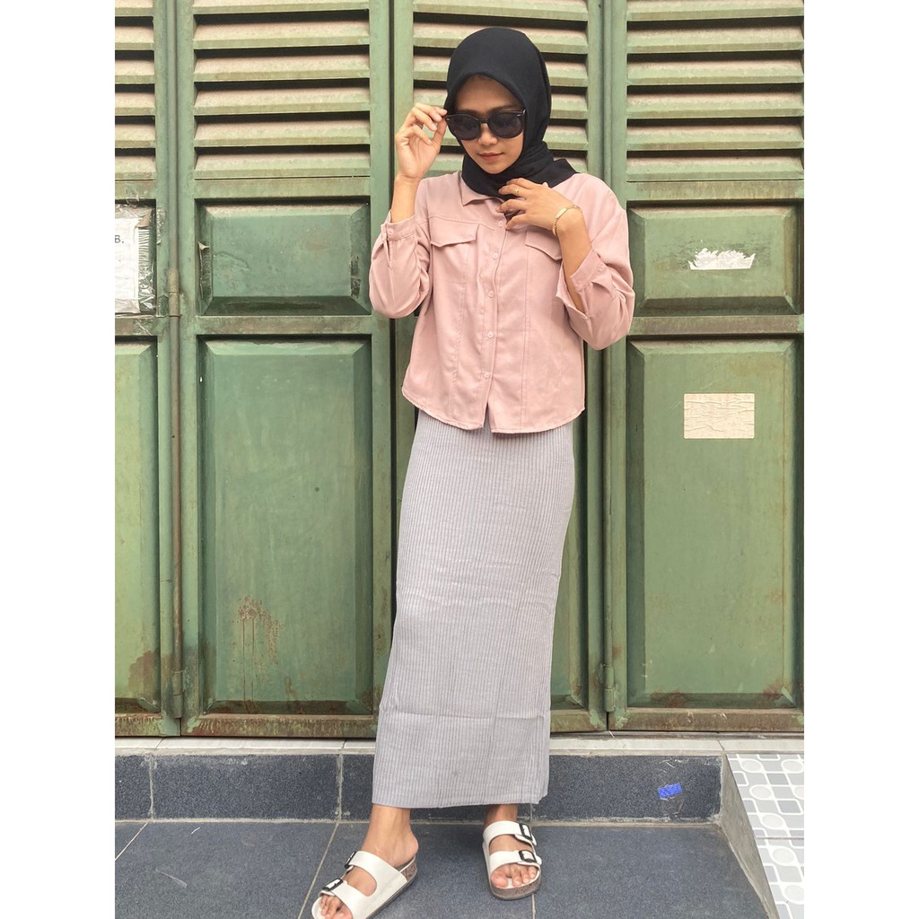 ROK SPAN RAJUT / ROK PREMIUM RAJUT /SPAN ROK /ROK WANITA RAJUT-3