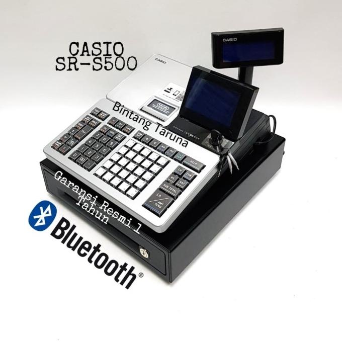 

Cash Register Casio S500 Mesin Kasir Casio S500 Casio Sr-S500