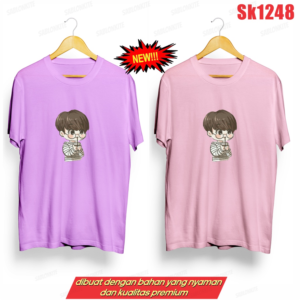 MURAH!!! KAOS KPOP JUNGKOOK JK SK1248 UNISEX ADA KAOS ANAK