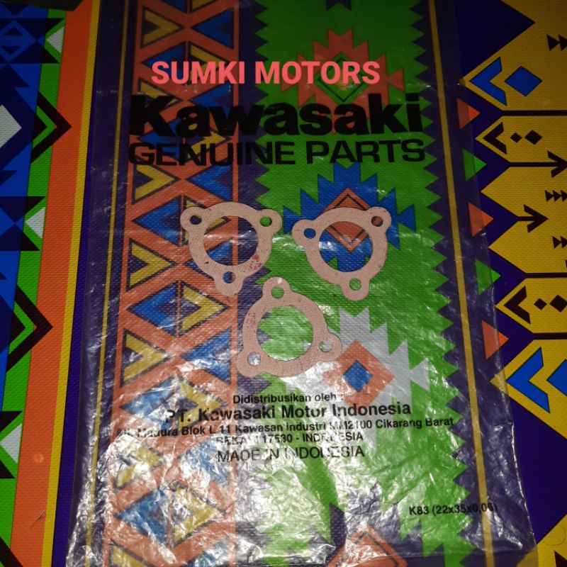 PACKING PAKING GASKET PERPAK SLINCER SLINSER KNALPOT NINJA R RR SS 150 UNIVERSAL