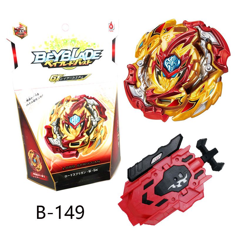 New Burst Beyblade GT B149 Spriggan Slash Dragon Dengan Penggaris Peluncur Mainan/Kawat