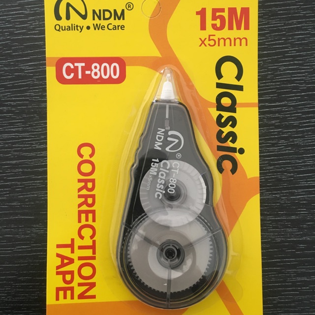 

NDM Correction Tape CT-800 Classic 15mx5mm