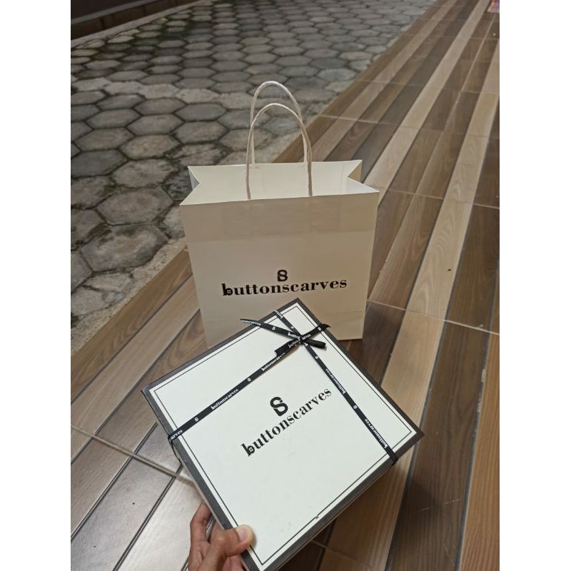 Buttonscarves Audrey Monogram Bag