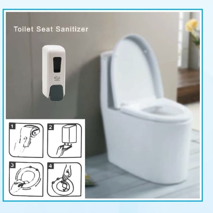 toilet seat sanitizer Foam 400ml / Pompa Tangan Toilet Foam Dispenser 400ml