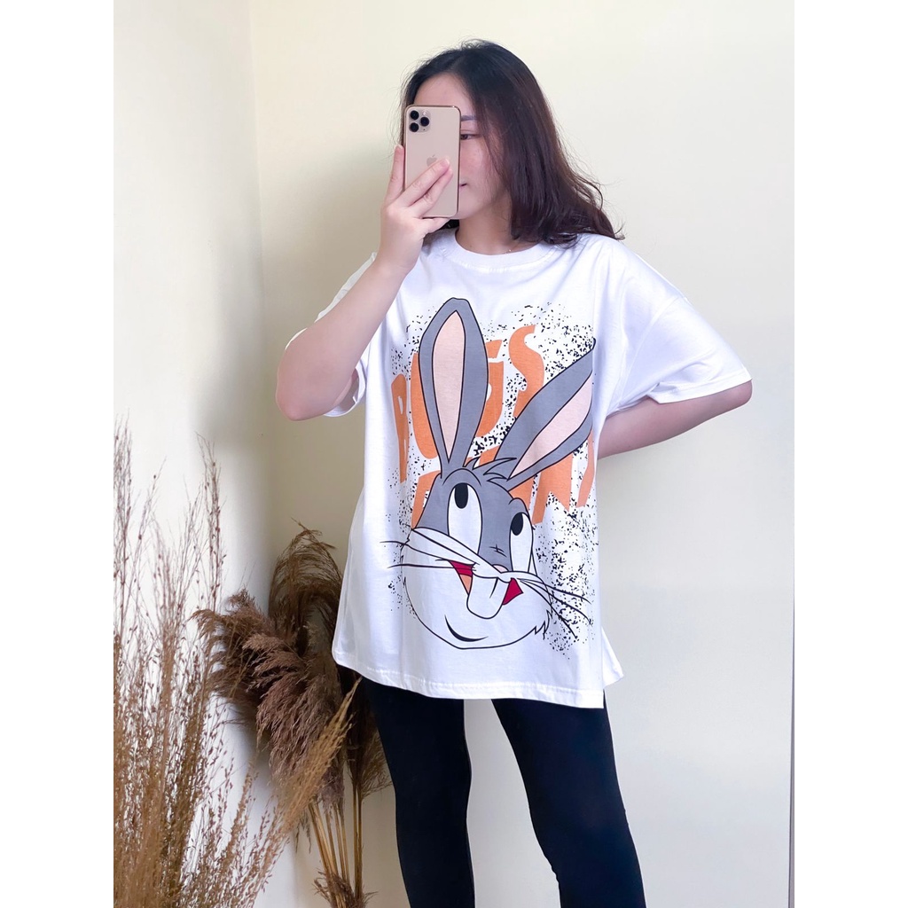 Kaos Wanita Bigsize ld 120 Ukuran XXXL Atasan Wanita Jumbo Motif Lucu