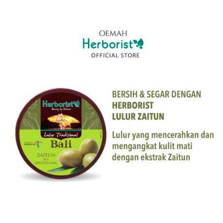 IDOLAKU Herborist Lulur Tradisional Bali Zaitun 100gr