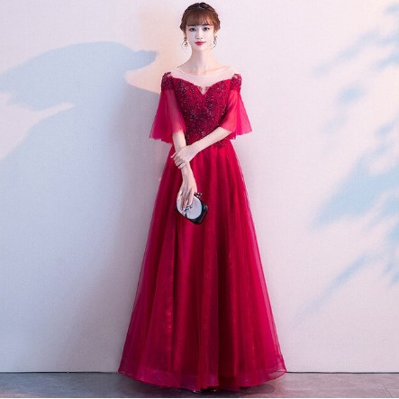 Evening Party Gown Cheongsam Elegant Dress Qipao Bridal Wedding Dress High Quality Vintage