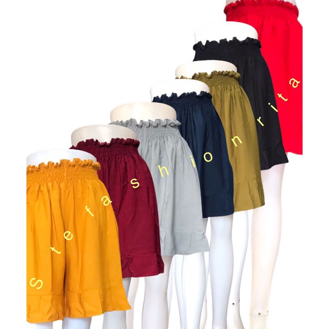 Celana Bali Celana Pendek Celana polos Celana Wanita Celana Remple