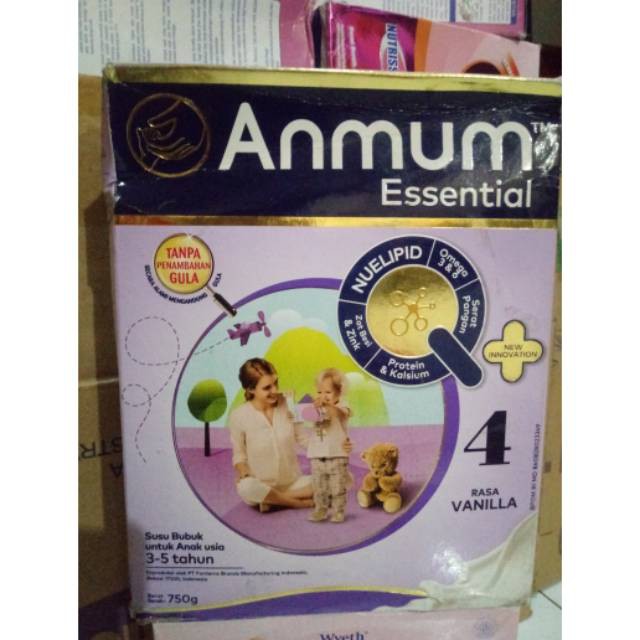 ANMUM ESSENTIAL 4 VANILA 750GR