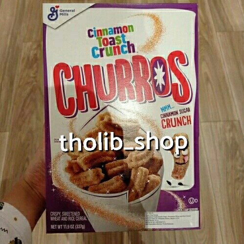 

general mills cinnamon toast crunch churros 337gr