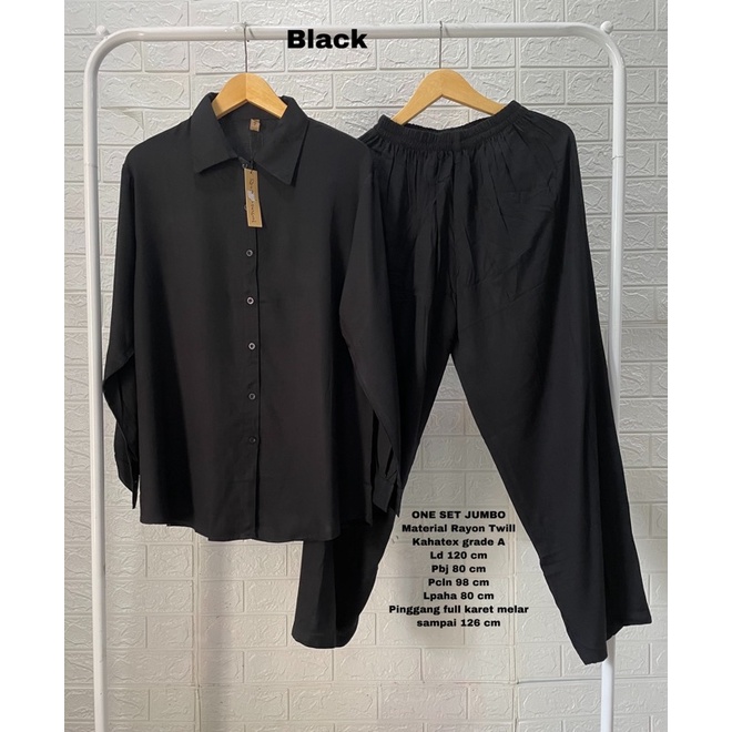 BEST SELLER One Set Super Jumbo Polos LD 120,LD 126,LD 130-Black Ld 120
