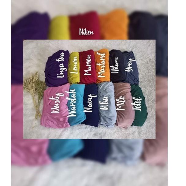 [PROMO WAE64] Jilbab Instan Bergo Lengan Jumbo Hijab Tangan Panjang JILBAB JERSEY KRUDUNG TANGAN Pal
