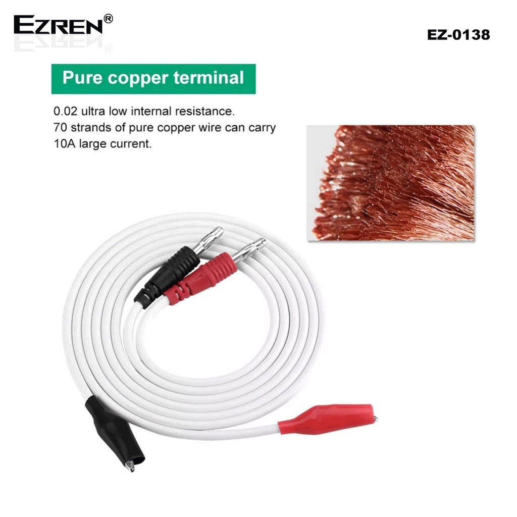 Ezren EZ-0138 Kabel Power Supply 10A Tembaga Murni Cable