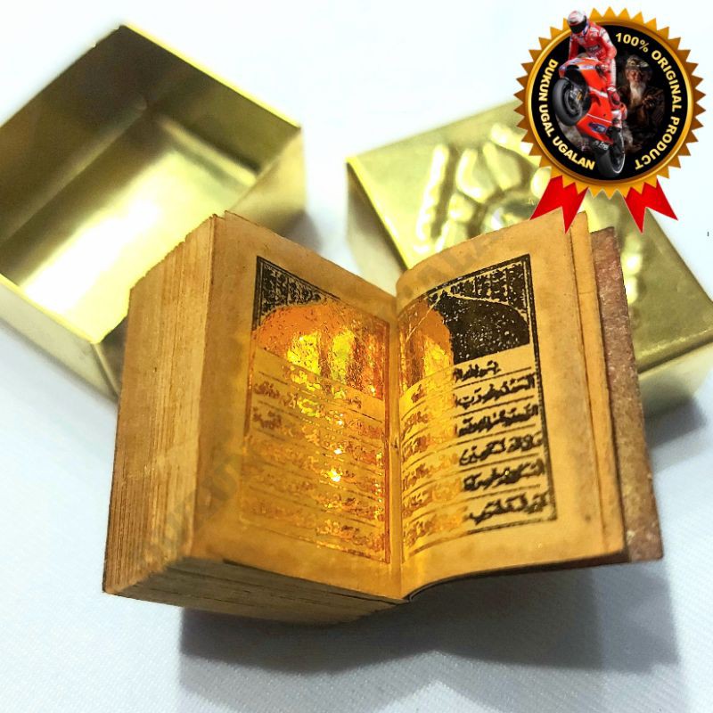 Kitab Stambul Al Quran Mini Tinta Emas Asli 30 Juzz Cover Kulit Original Dengan Wadah Istanbul Style Indonesia