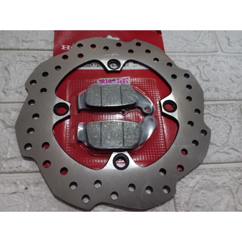 piringan disk belakang CRF 150 + kampas
