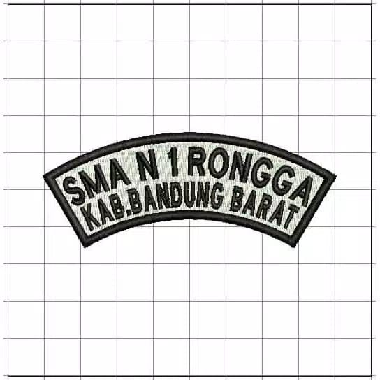 BORDIR LOGO CUSTOM Lokasi Sekolah Bordir Full