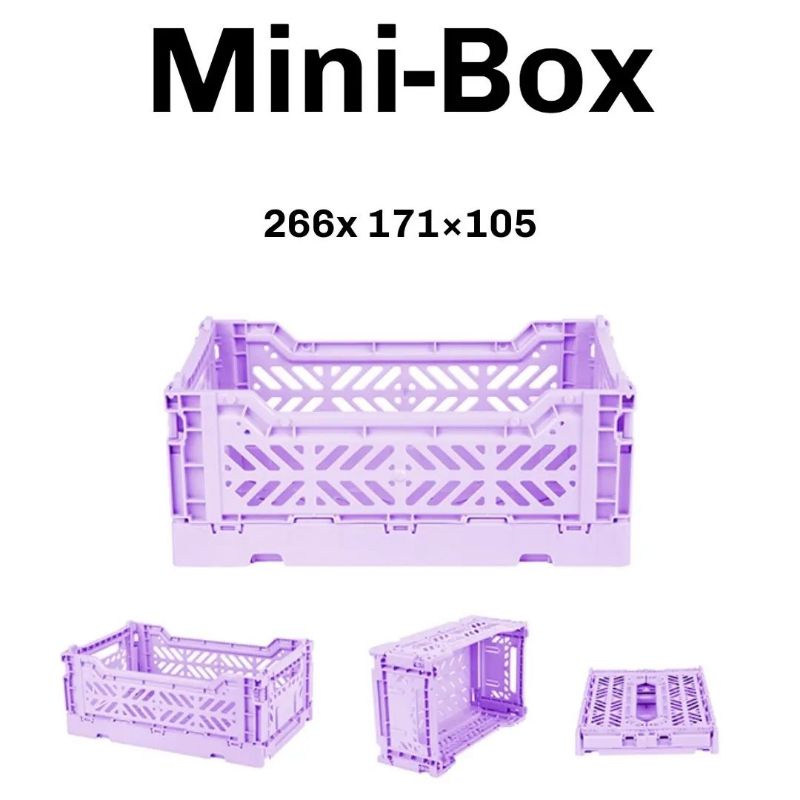 Aykasa Folding Crates Mini (Box/ kotak penyimpanan)