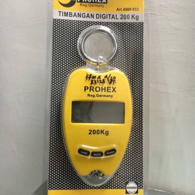 Timbangan gantung digital 200KG. Prohex Timbangan Jagung Timbangan Padi Timbangan Beras