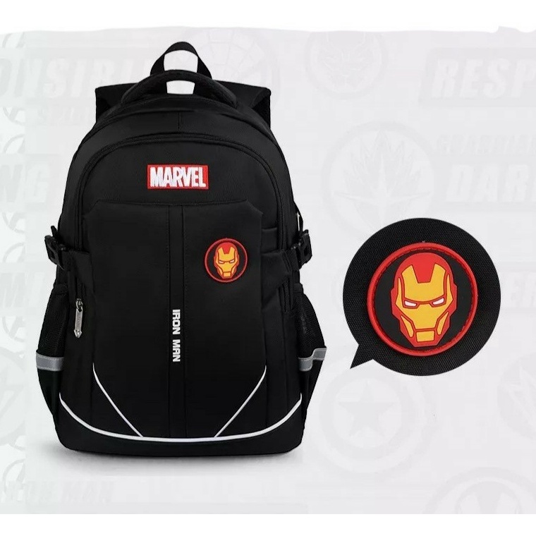 Tas ransel anak motif MARVEL IRON MAN - CAPTAIN AMERCA - SPIDERMAN - Tas sekolah anak SD SMP - Tas ransel anak laki-laki - Tas ransel anak terbaru kekinian - Tas anak sekolah TRENDY -Tas ransel anak laki-laki terlaris