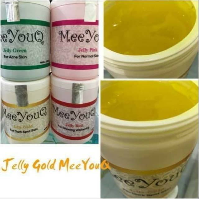 Jelly gold kiloan MeeYouQ / Cream Jelly Gold MeeYouQ original