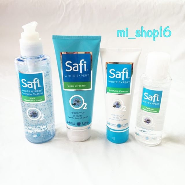 Paket  Cleanser safi white expert