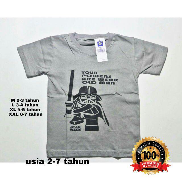 Kaos anak star warskaosanaklakilaki | Shopee Indonesia Kaos anak star warskaosanaklakilaki | Shopee Indonesia