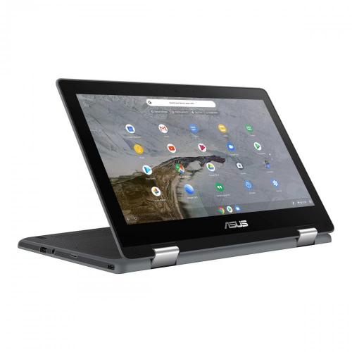 ASUS FLIP C214MA CHROMEBOOK 2IN1 TOUCH - Intel Celeron N4020 4GB 160GB EMMC Chrome OS 11.6'' HD - GREY-6