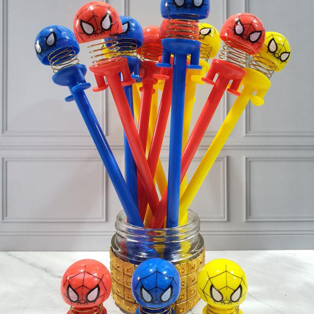 Pen Per/Bolpen Per/Spring doll Pen-PER SPIDERMAN