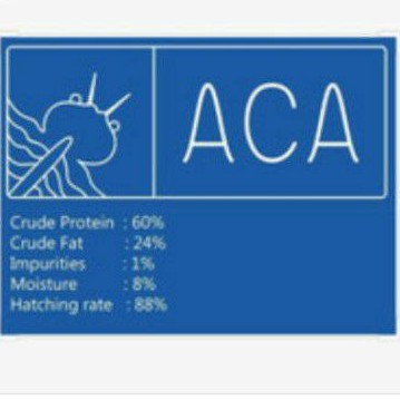 Artemia ACA 50g 100g Pakan Burayak Anak Ikan Artemia Tetas Decapsulated 100 gram 50