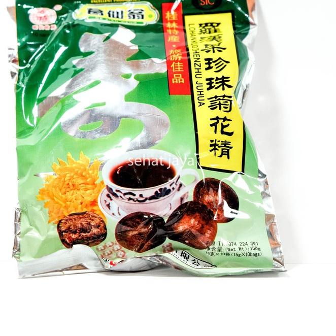 

Kualitas Terbaik / ZnR Lo Han Kuo Zhenzhu Juhua 10 Sachet - Lohankuo - Luo Han Guo /Super@hot