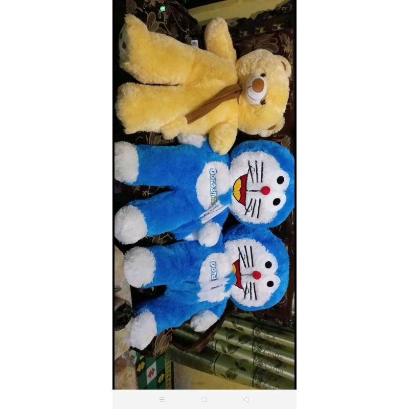 BONEKA DORAEMON 1 METER JUMBO / DORAEMON LUCU BONEKA TERMURAH TERLARIS