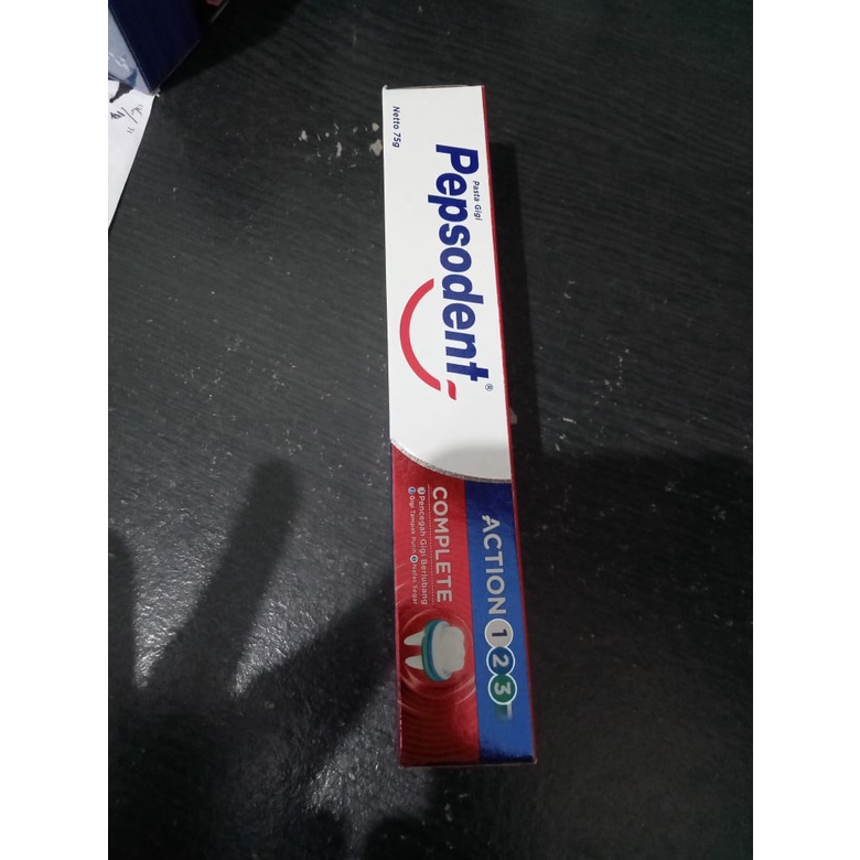 Pepsodent Whitening Action 1,2,3  75 &amp; 190 G