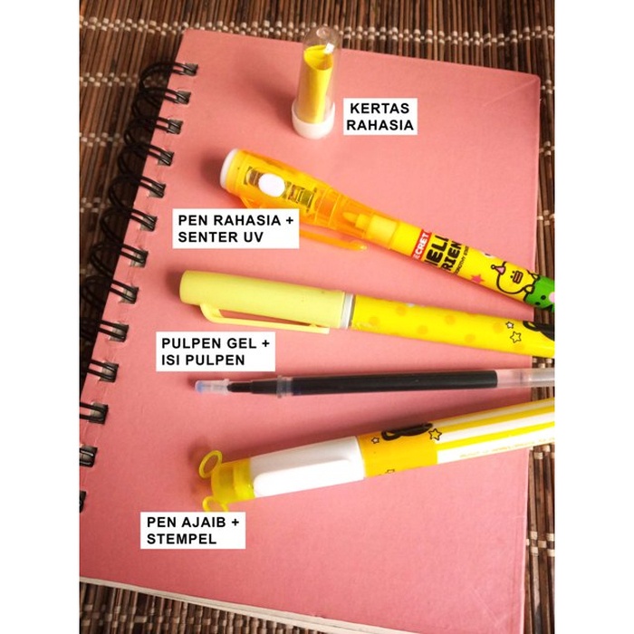 

Segera Miliki Pen Contek / Pulpen Ajaib / Invisible Pen / Magic Pen 5 In 1 New Promo
