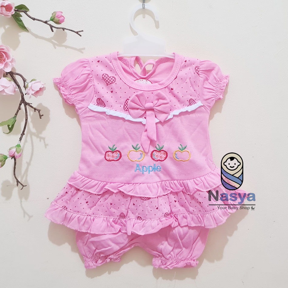 [N-081] Setelan baju bayi perempuan MURAH (3-6 bulan)