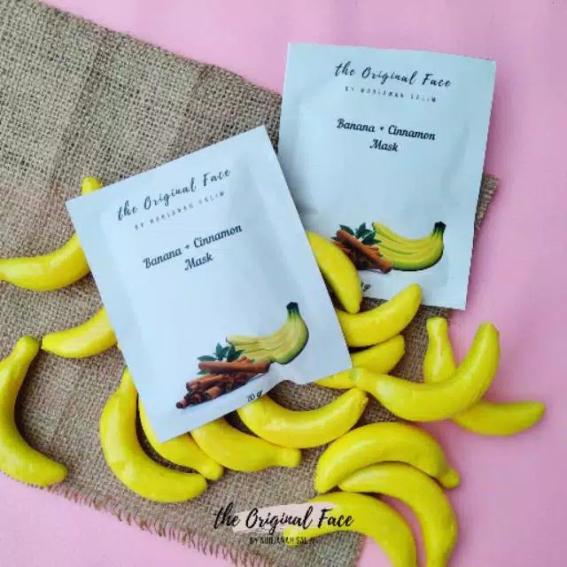 Banana + Cinnamon Mask / Masker Pisang / Masker Jerawat by Nurjanah salim