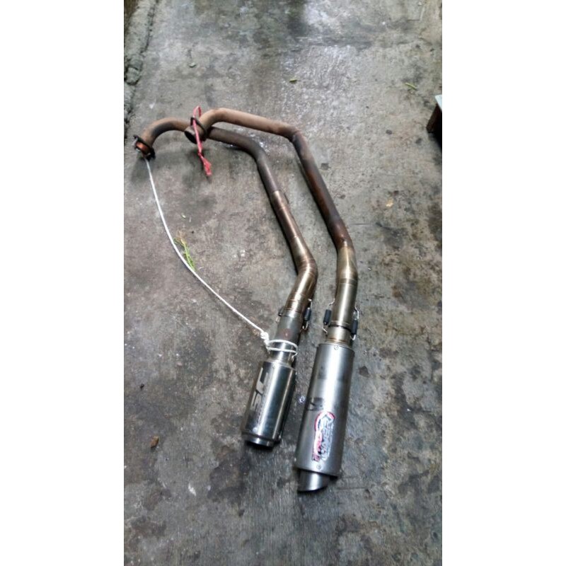 Knalpot Proliner CBR 250 Thailand Knalpot Racing Fullset CBR 250 thailand