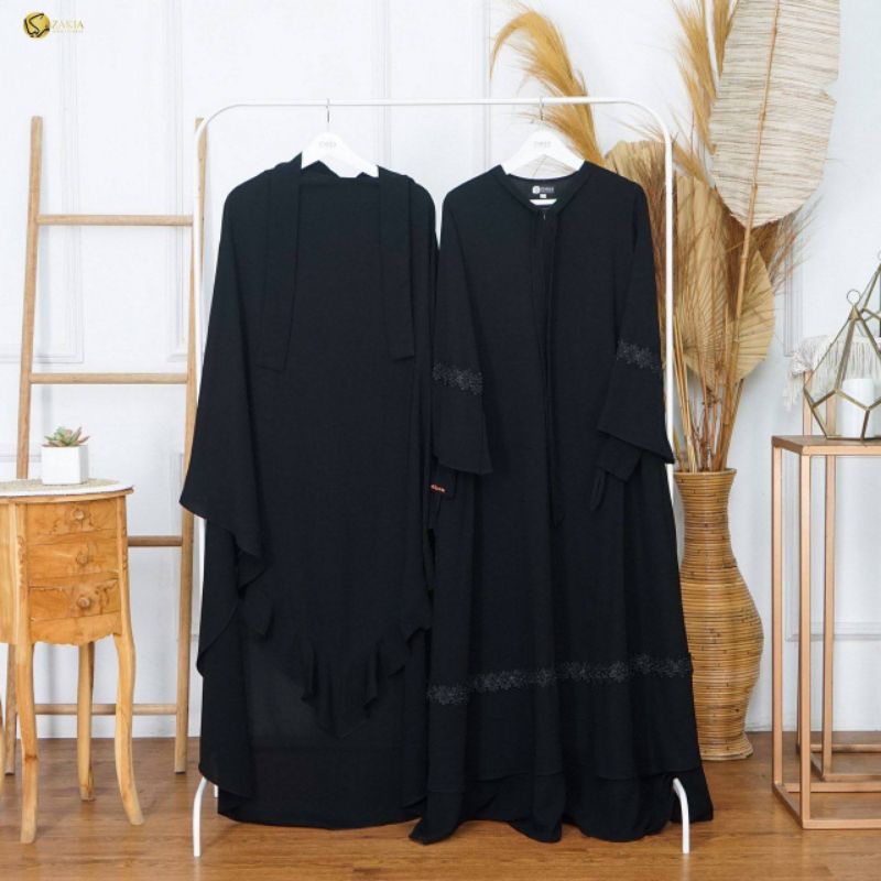 Zahira dress by zakia official (distributor resmi)| Dress gamis cantik | gamis busui | gamis syari |