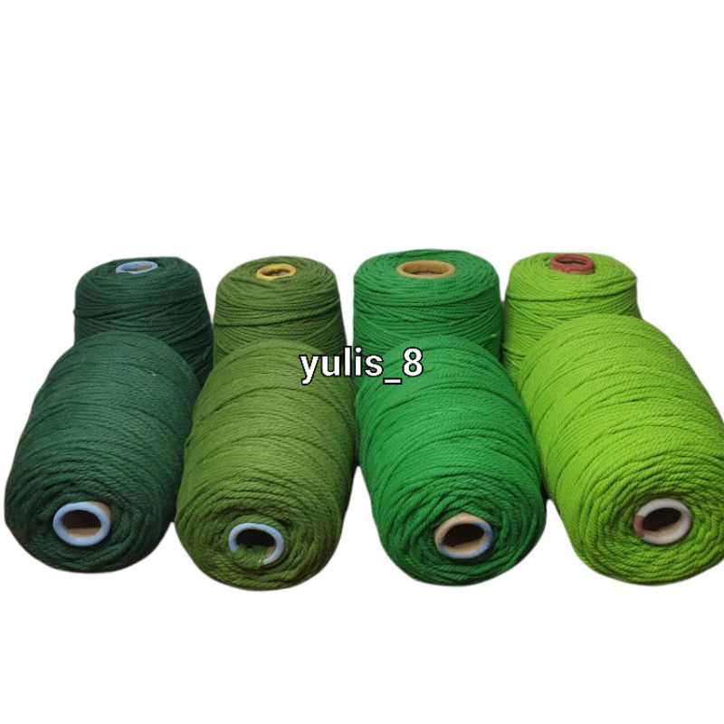 BENAG MACRAME SIZE 4MM, KATUN PREMIUM Berat 500gr