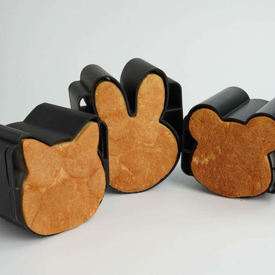 Sanneng bear head toast box mould / loyang roti tawar beruang